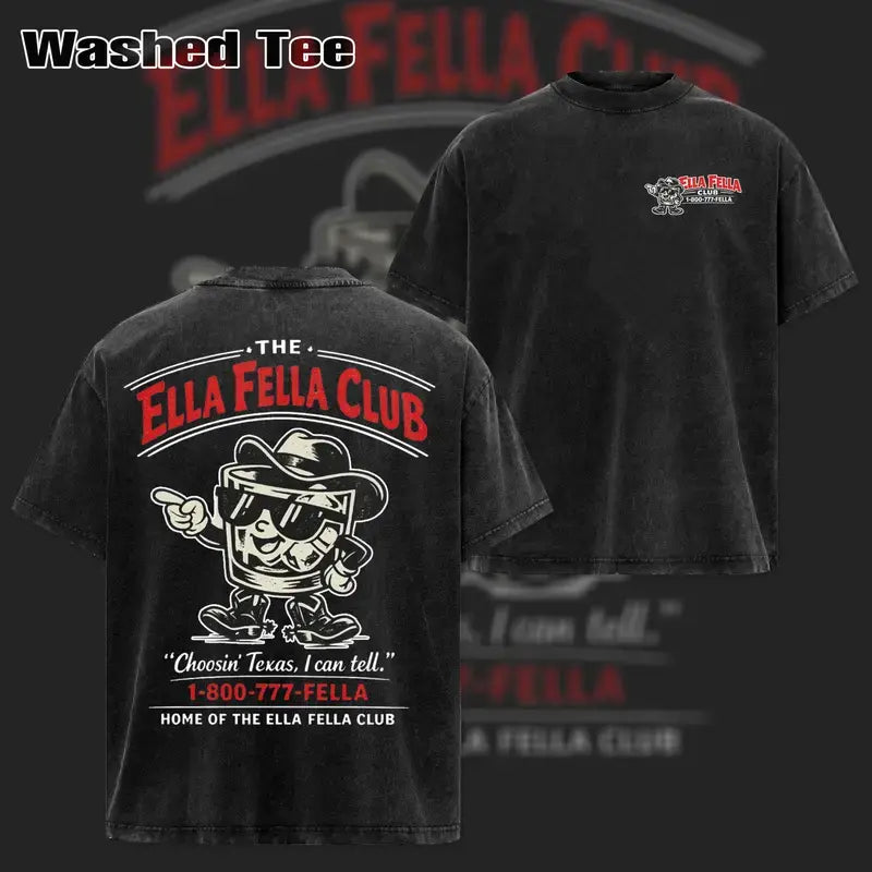 Retro 1-800-777-FELLA - Graphic Trendy Tee