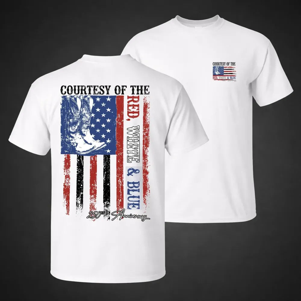 250th Anniversary Western-style Patriotic T-shirt