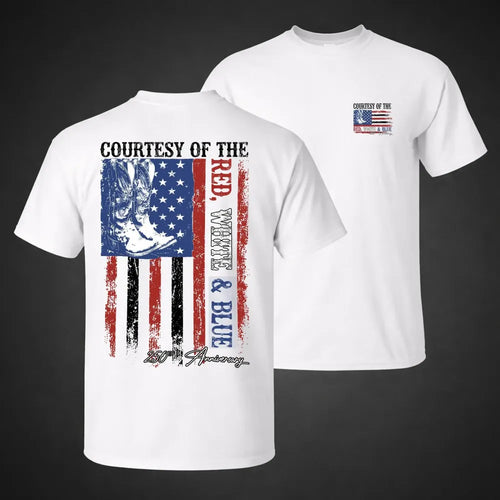 250th Anniversary Western-style Patriotic T-shirt