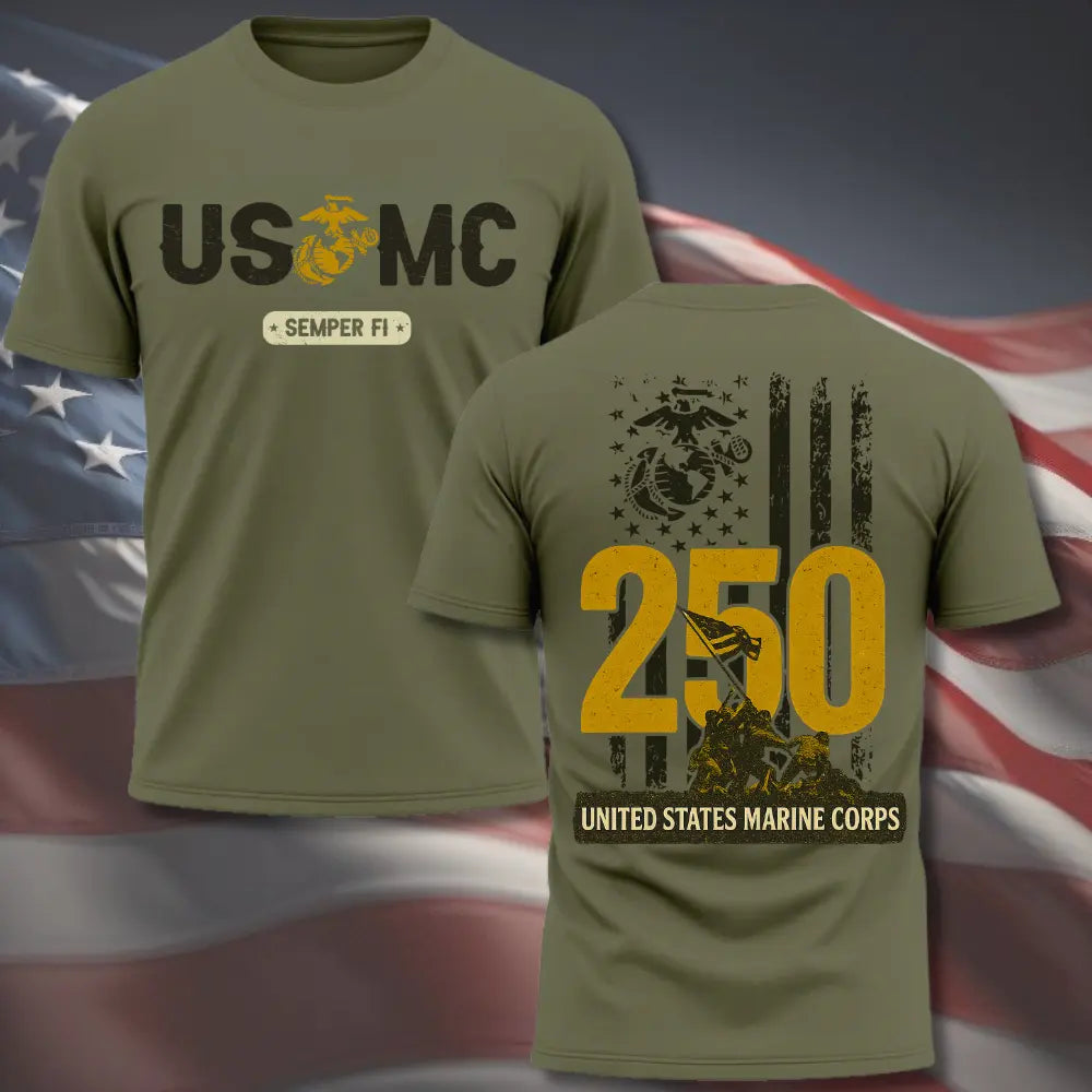 USMC 250th Anniversary shirt – United States Marine Corps Pride