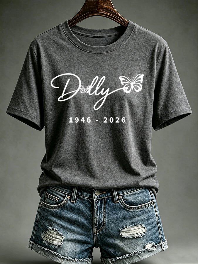 Women'S Commemorative Printed Casual T-Shirt