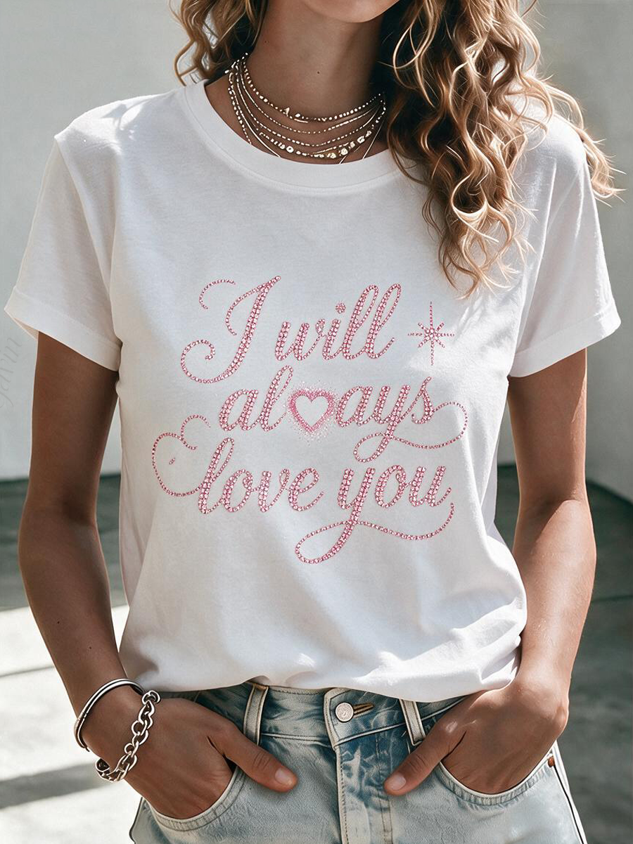 Women'S Commemorative Printed Casual T-Shirt