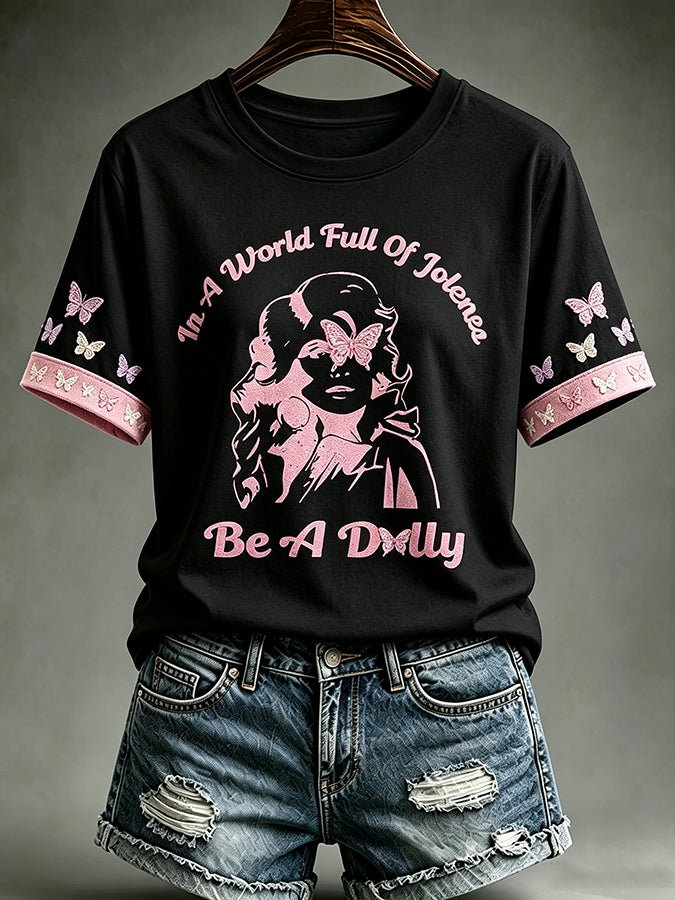 Women'S Commemorative Printed Casual T-Shirt