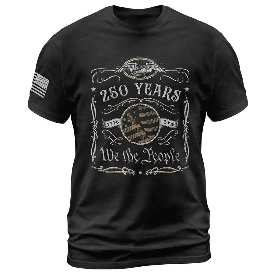 250 Years American Heritage Shirt – Vintage USA Independence Tee 1776