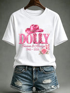 Women'S Country Music Printed Casual T-Shirt