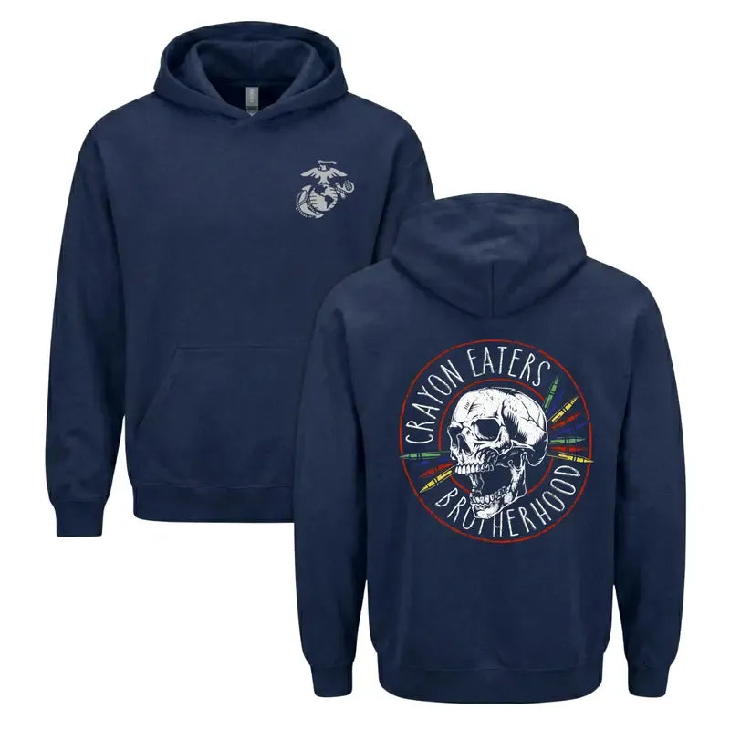 USMC Crayon Eaters Brotherhood Hoodie