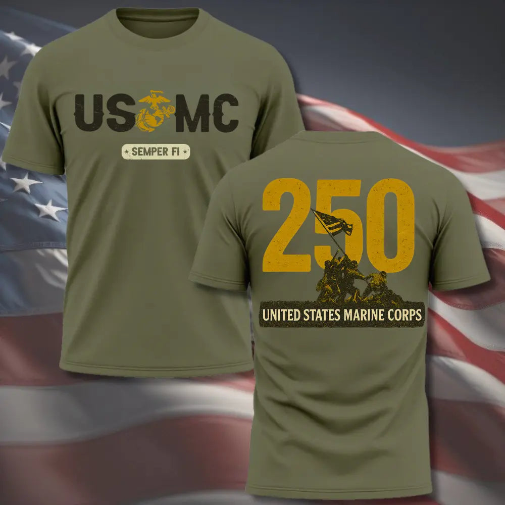 USMC 250th Anniversary shirt – United States Marine Corps Pride