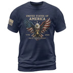 USA 250th Anniversary 250 Years Shirt 1776–2026 American Flag Winged