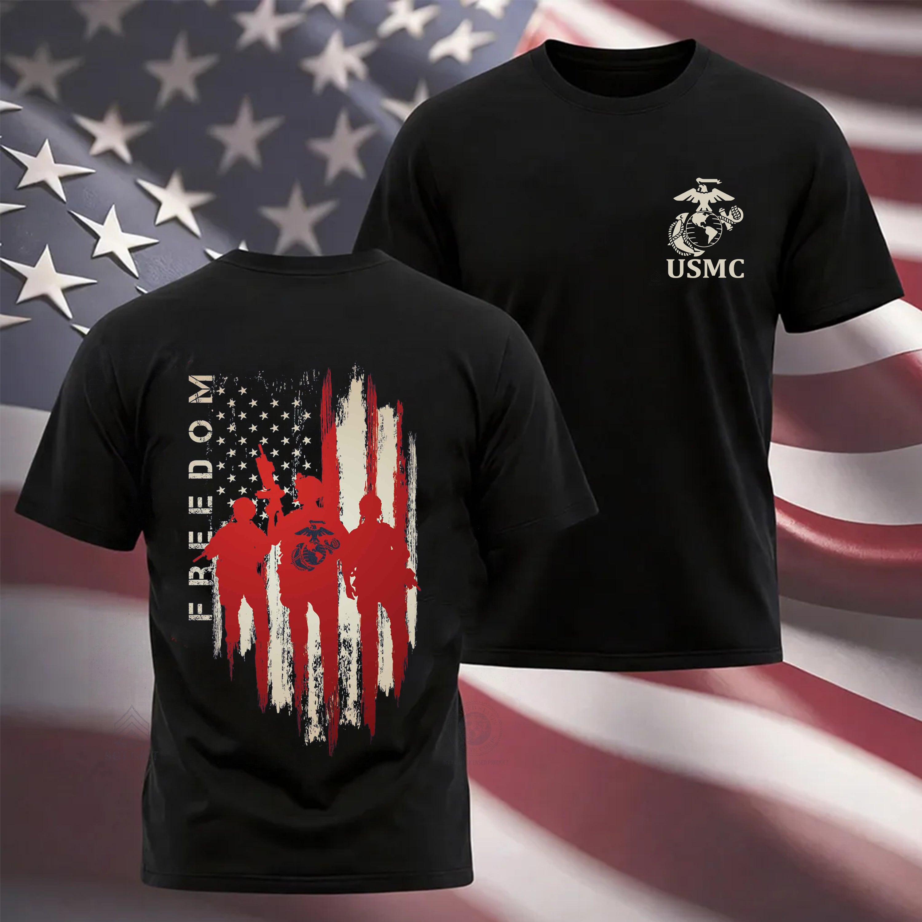 USMC Freedom Warriors T-shirt