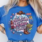 She's From Texas I Can Tell Tee Southern State Pride Gift, Texas Lover Gift