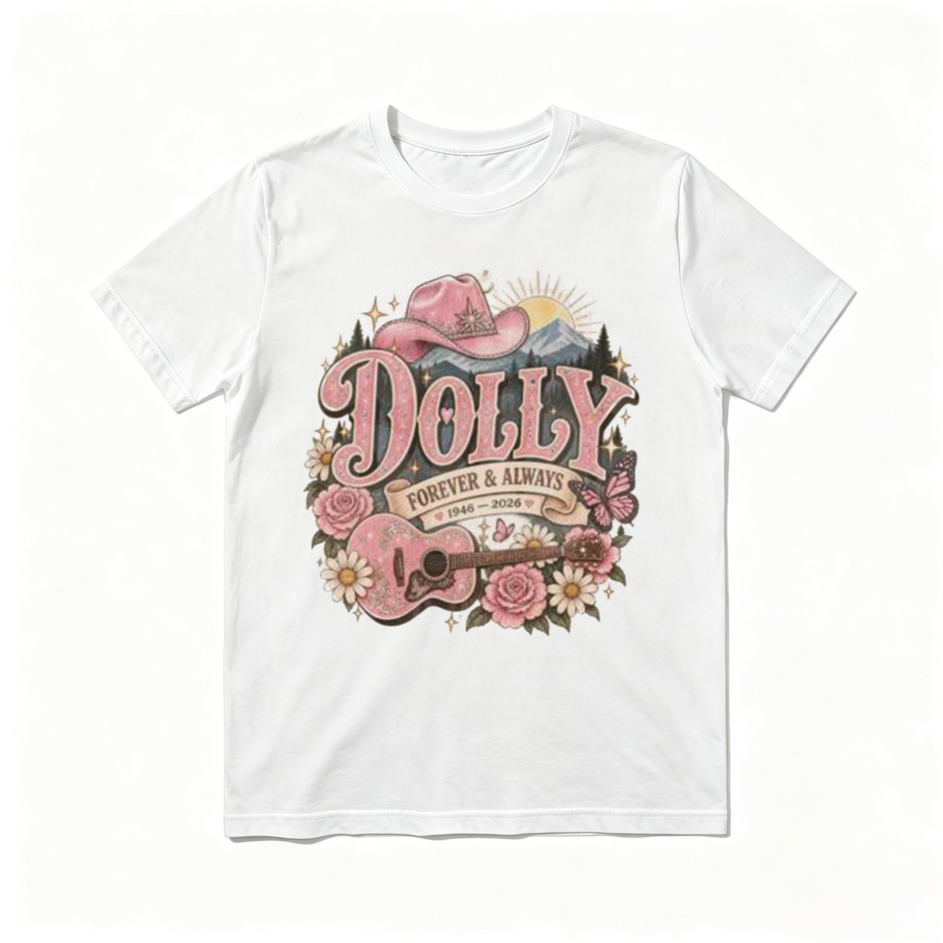 Vintage Dolly Parton Memorial T-Shirt