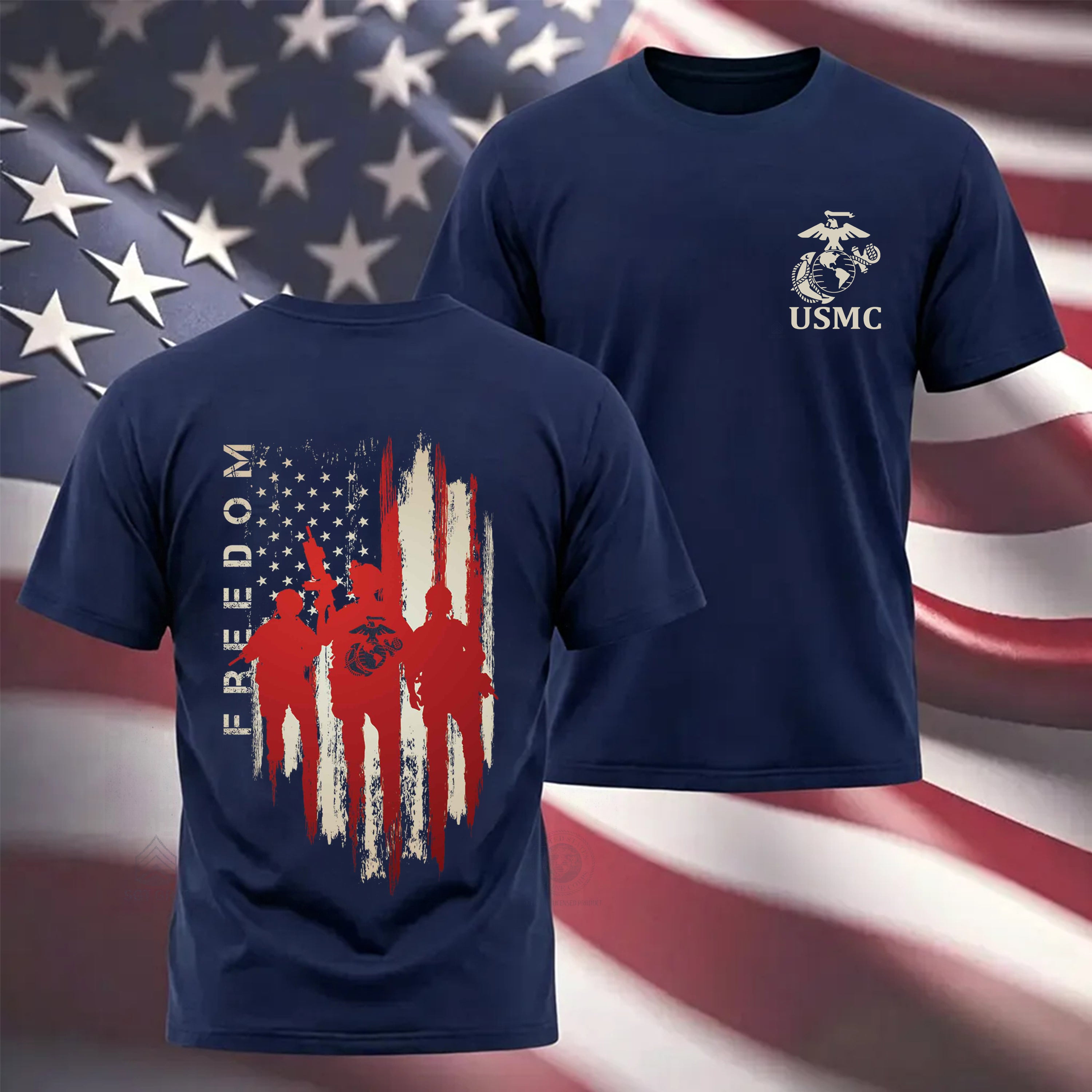 USMC Freedom Warriors T-shirt