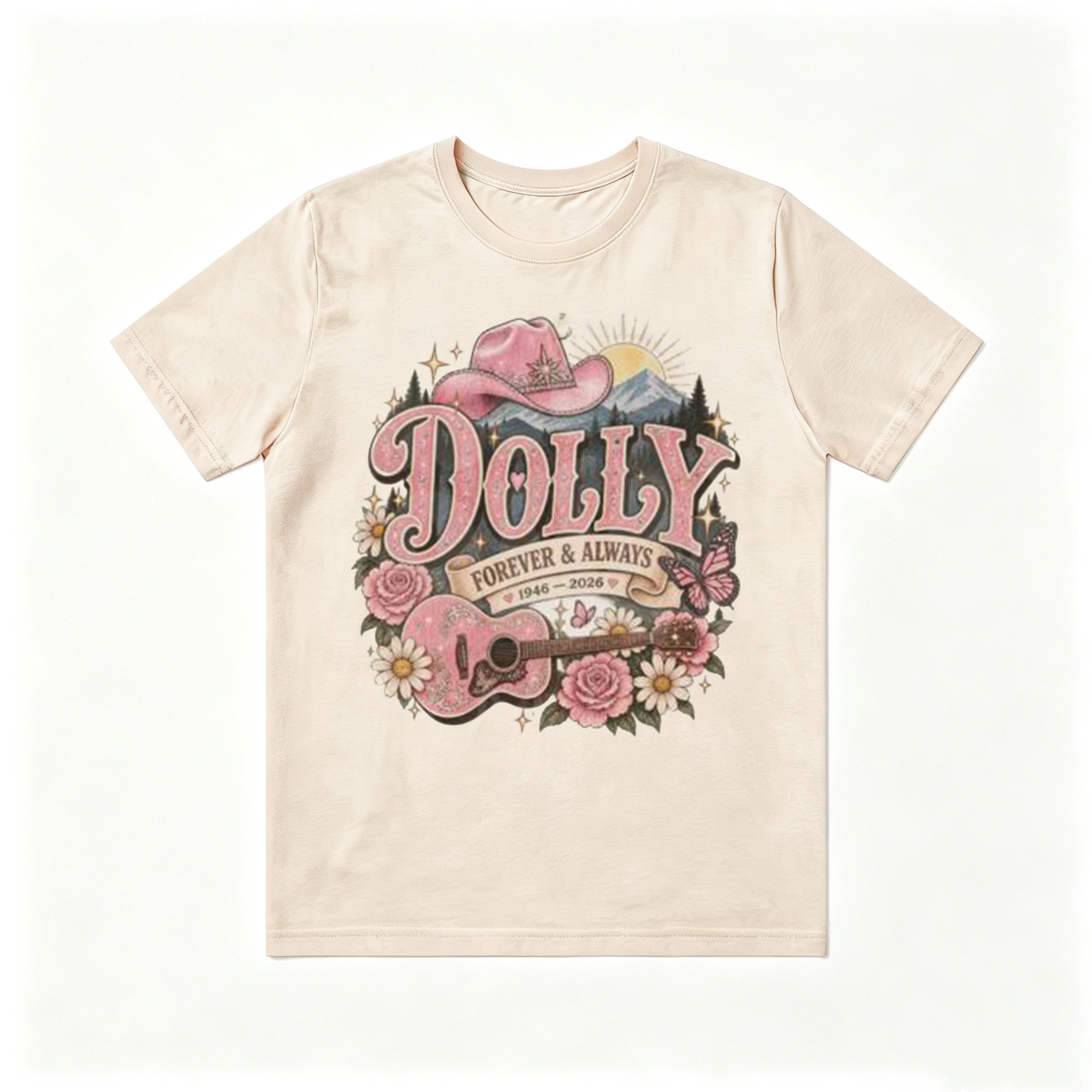 Vintage Dolly Parton Memorial T-Shirt