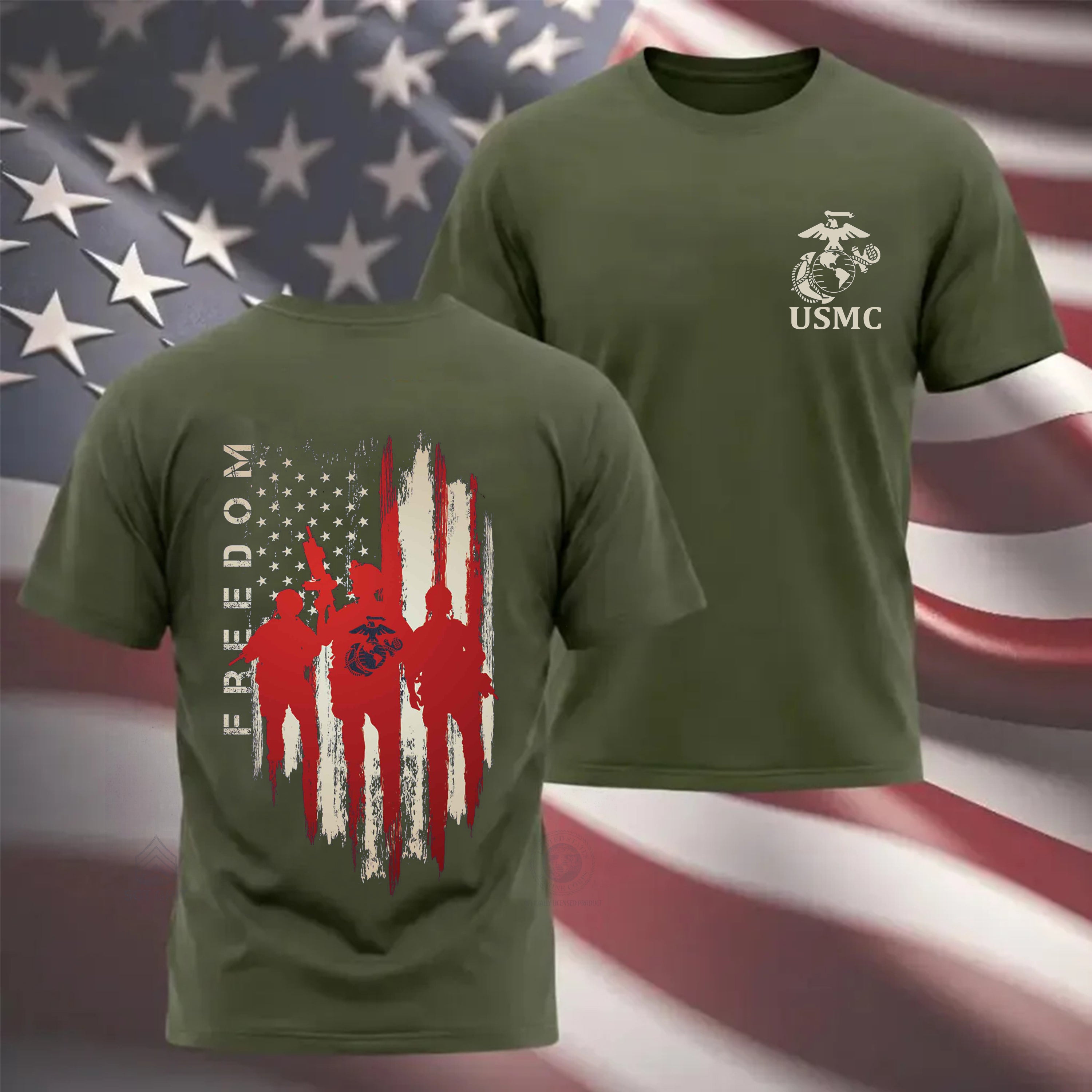 USMC Freedom Warriors T-shirt