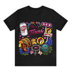 "She's From Texas I Can Tell" Cuffed-sleeve Texas Residents T-shirt