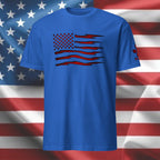 Red Carbon Bolt Onyx American Flag