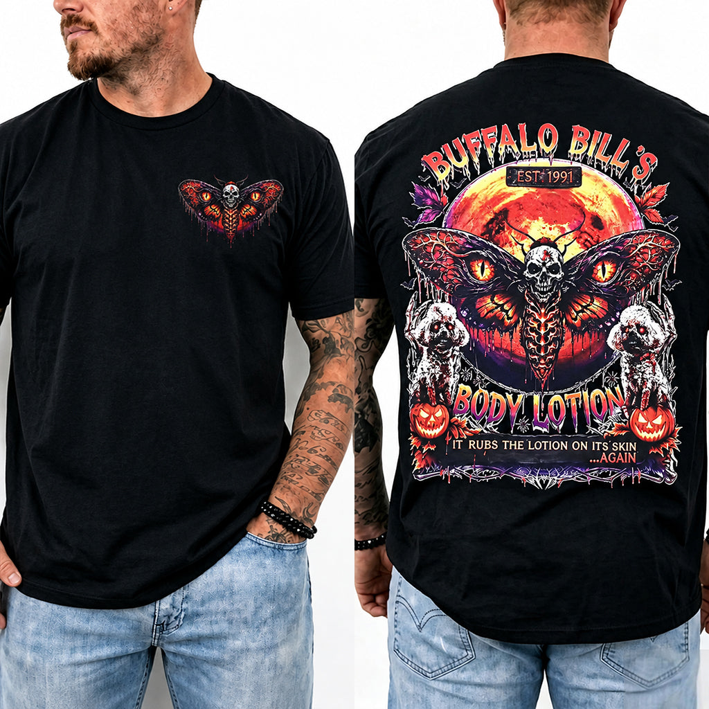 Silence Of The Lambs Death Moth Halloween Tee