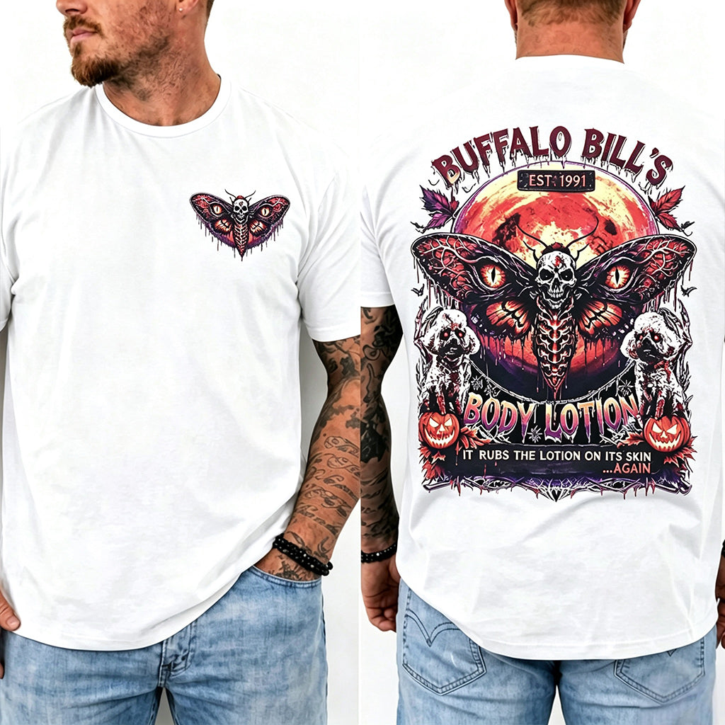 Silence Of The Lambs Death Moth Halloween Tee