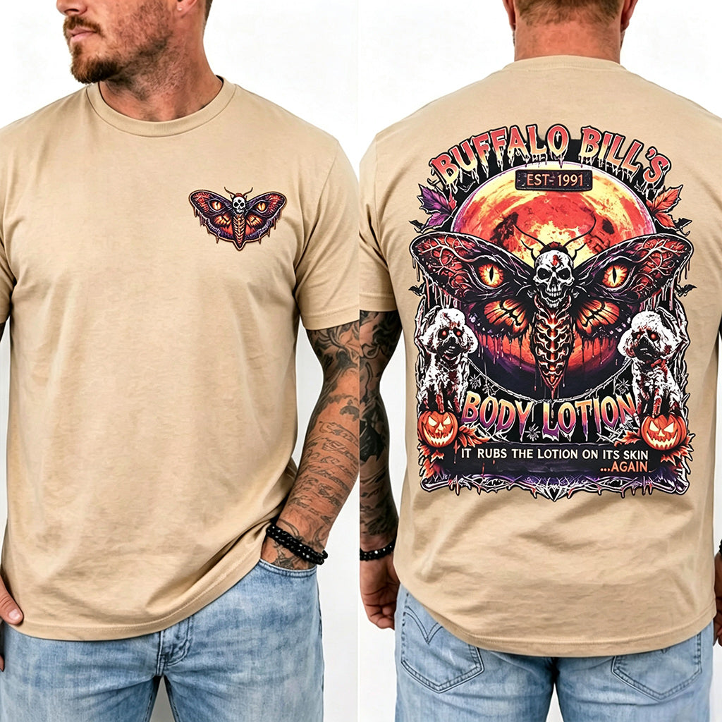 Silence Of The Lambs Death Moth Halloween Tee