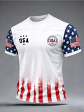 Men's Us 250th Anniversary 3D Aesthetic T-Shirt