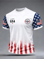 Men's Us 250th Anniversary 3D Aesthetic T-Shirt