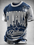 Men's Casual Football Team Activewear Top