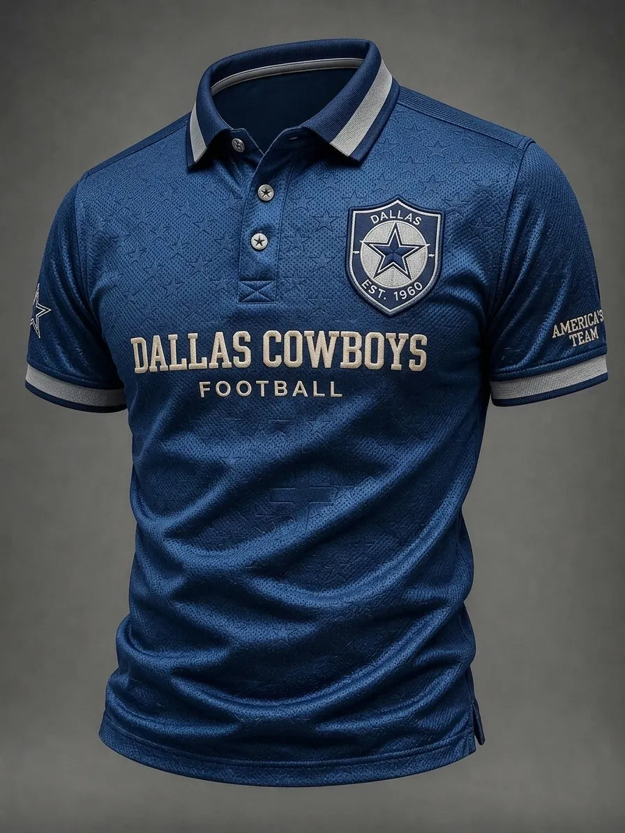 Men's Football   Short-Sleeve Polo Shirt