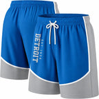 Football Fans Board Shorts With Lining Men Swim Trunks