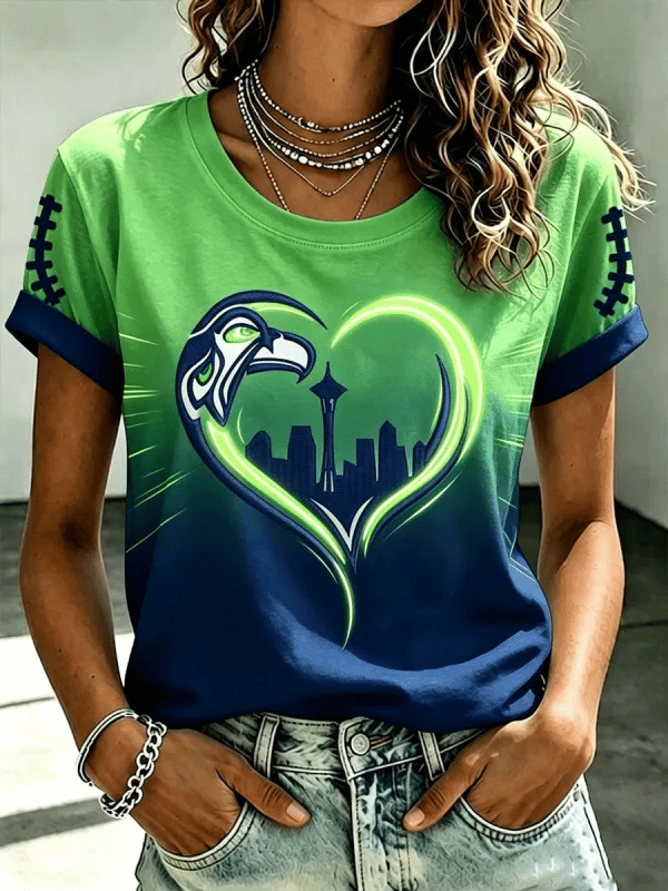 Women's Football Short-Sleeve T-Shirt