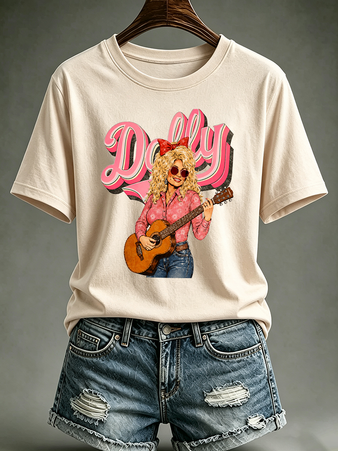 Women's Cowgirl Printed T-shirt