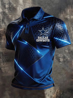 Men's Football   Short-Sleeve Polo Shirt