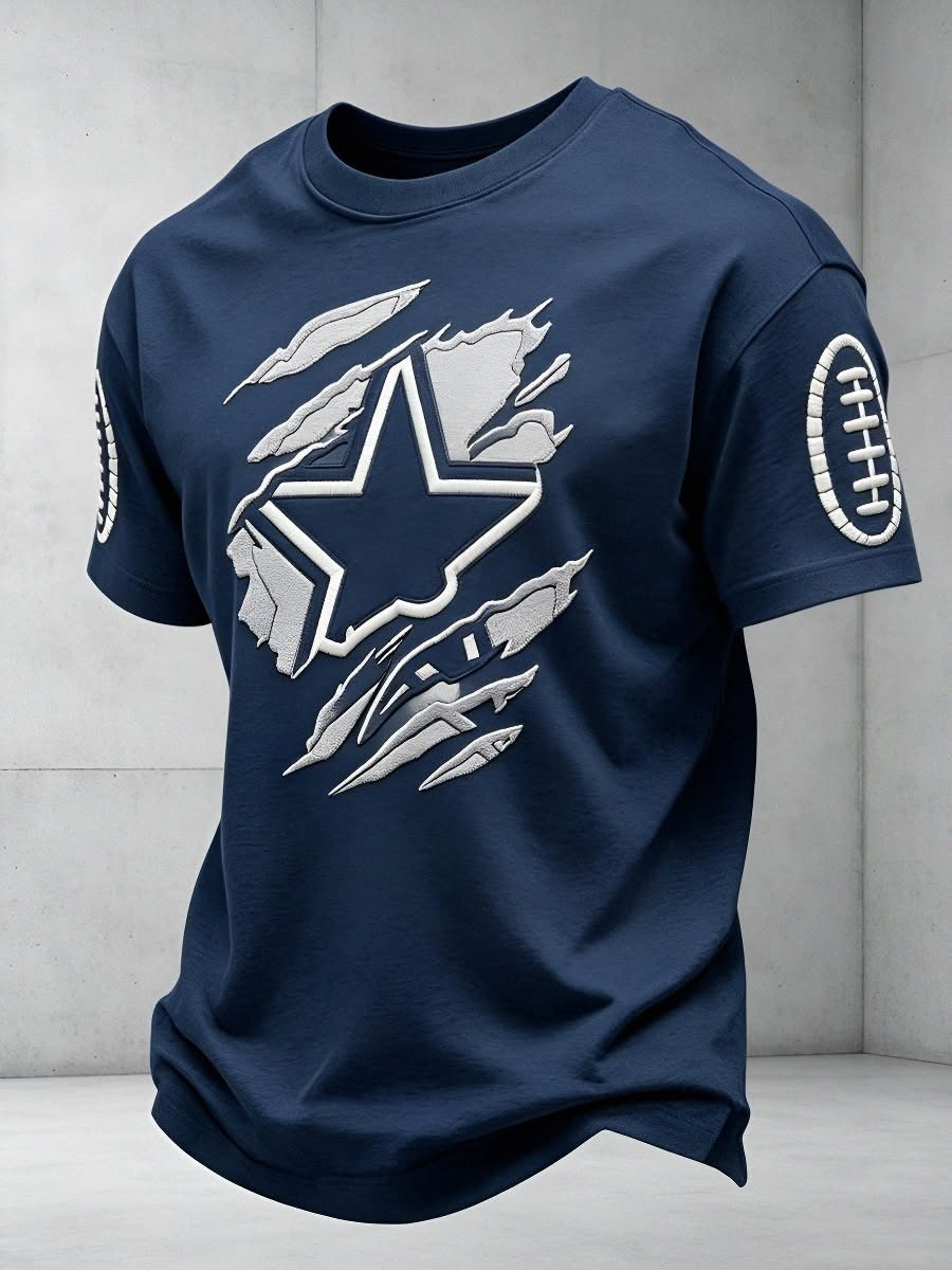 Men's Football Short-Sleeve T-Shirt