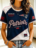 Women's Patriots Crew Neck Tee