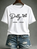Women'S Commemorative Printed Casual T-Shirt