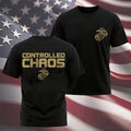 Marines Controlled Chaos Performance T-shirt