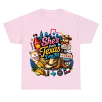 "She's From Texas I Can Tell" Texas Retro T-shirt