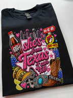 Shes From Texas I Can Tell - Texas Cowgirl Shirt