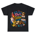 "She's From Texas I Can Tell" Texas Retro T-shirt