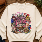 She's From Texas I Can Tell, Texas Girl Pullover Sweatshirt