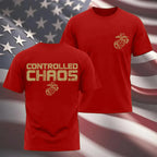Marines Controlled Chaos Performance T-shirt