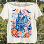 Cute Ghost Pumpkin Graphic Tee