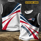 Men's New England Patriots Football Print Tank Top