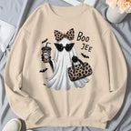 Boo-Jee Ghost Shirt Leopard Ghost Tee