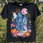 Cute Ghost Pumpkin Graphic Tee