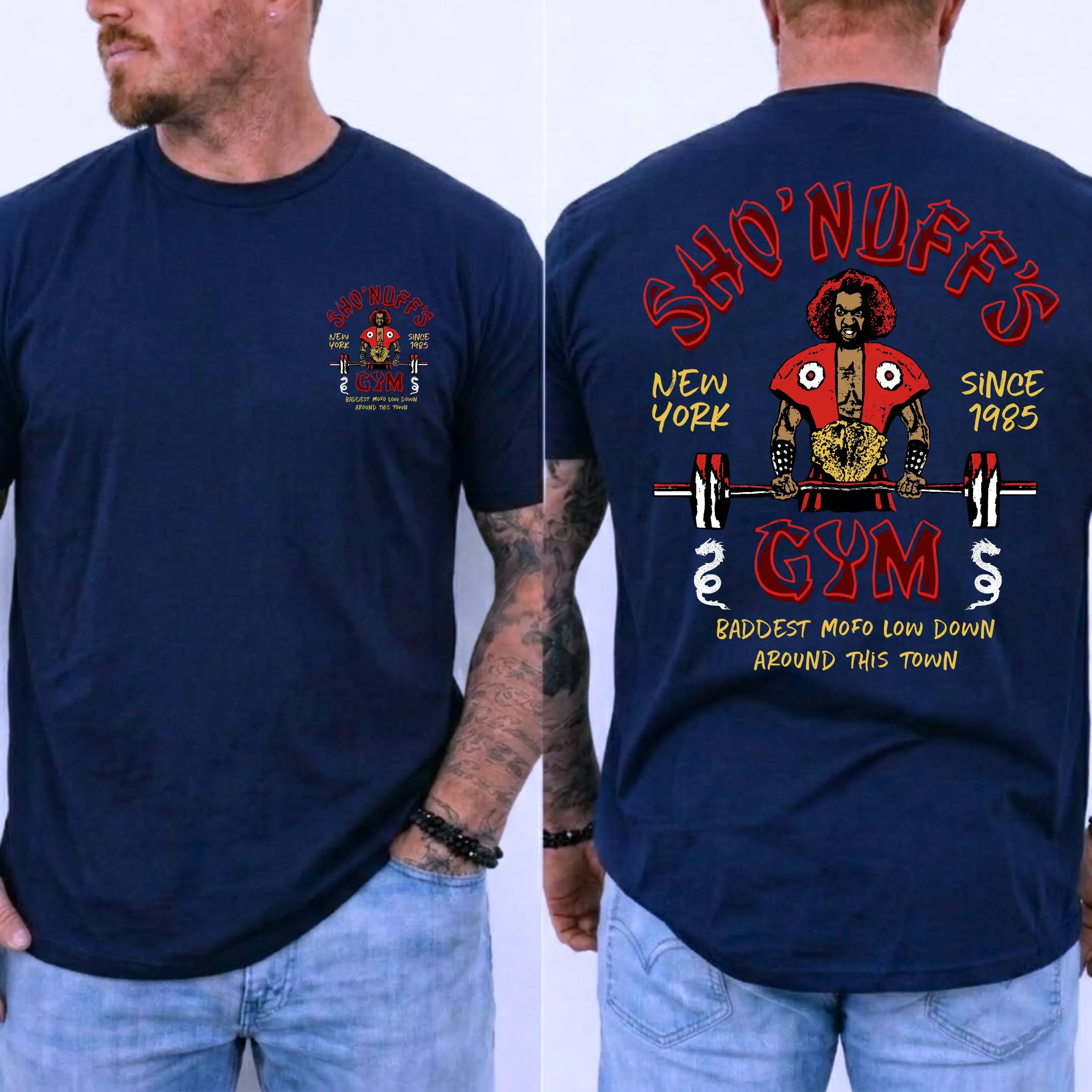 Sho'Nuff's Gym Vintage Martial Arts Graphic T-Shirt