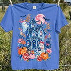 Cute Ghost Pumpkin Graphic Tee