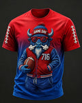 Men's rugby fan crew neck shirt