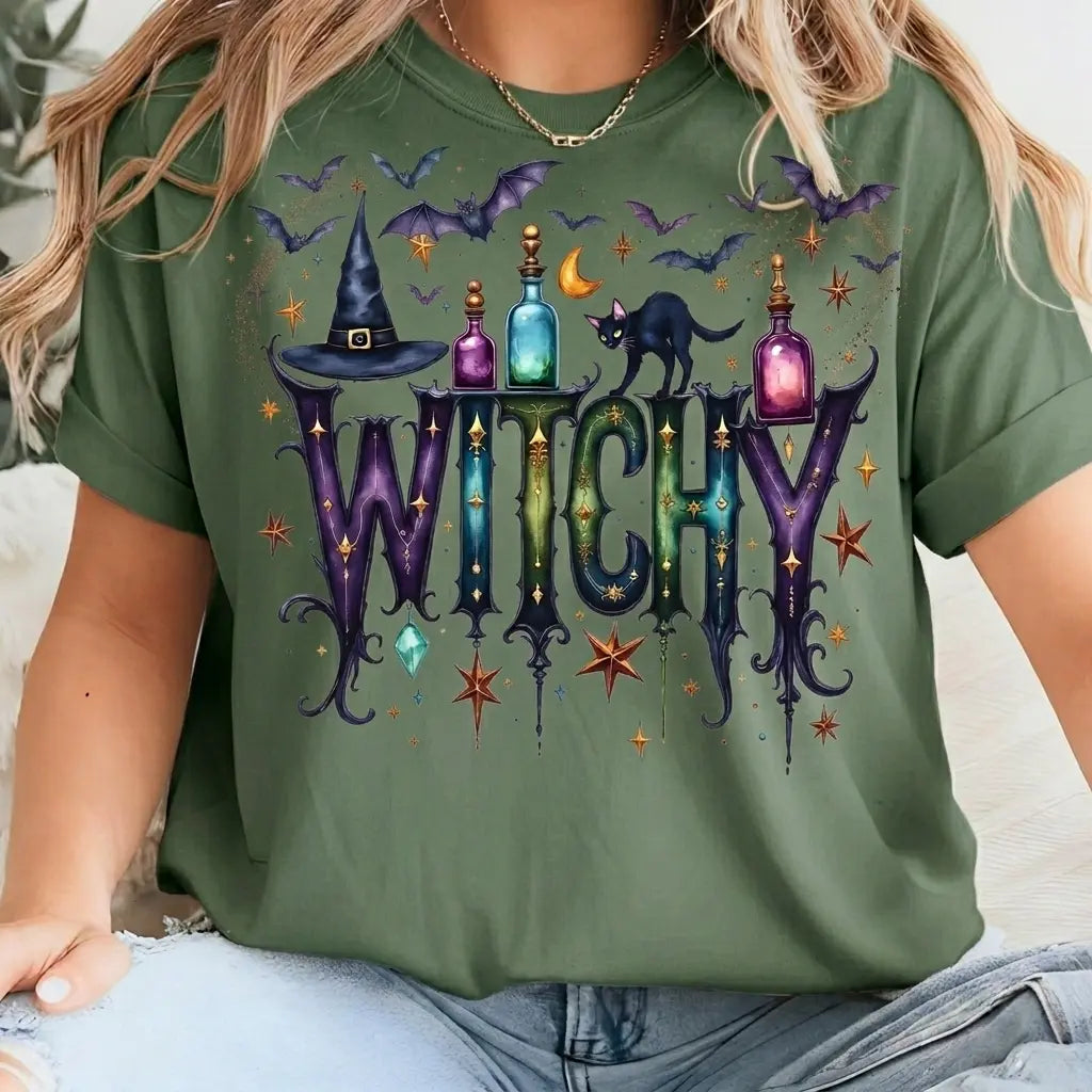 Witchy Halloween T-Shirt