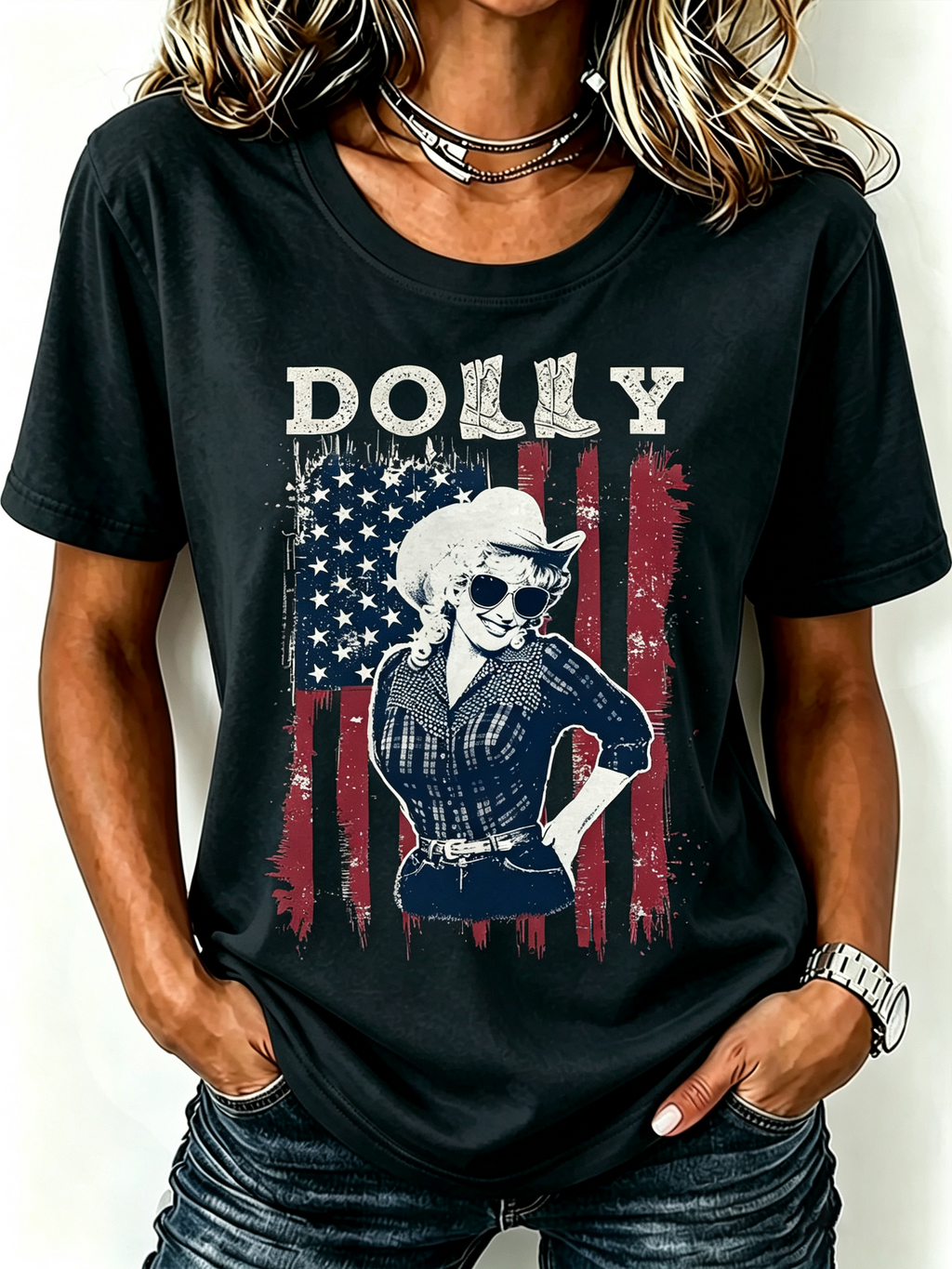 Women'S Commemorative Printed Casual T-Shirt