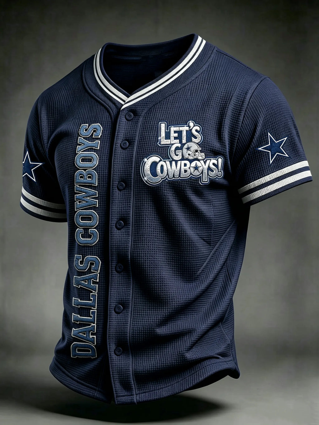 Men's Football Print Shirt